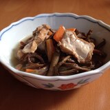 ぜんまいと厚揚げの煮物♪